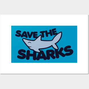 Save the Sharks Posters and Art